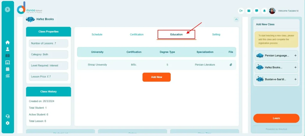 How to Register as a Persian Language Tutor | Danaa Language School